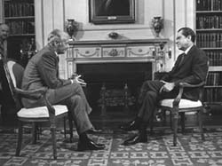 Howard K Smith with Nixon