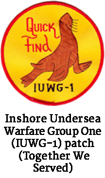 Inshore Undersea Warfare Group One (IUWG-1) patch (Together We Served)
