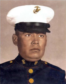 Lance Corporal Peter Charlie, U.S. Marine Corps. (VVMF)