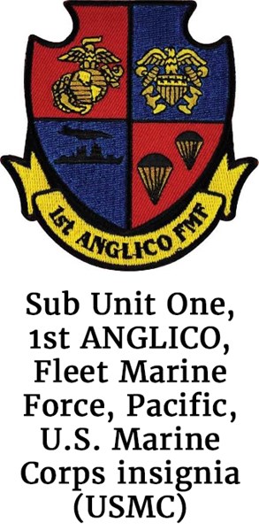 Sub Unit One, 1st ANGLICO, Fleet Marine Force, Pacific, U.S. Marine Corps insignia (USMC)
