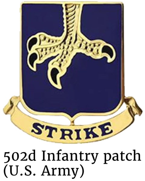 502d Infantry patch (U.S. Army)