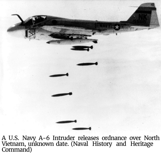 Photo of U.S,. Navy A-1 Intruder.