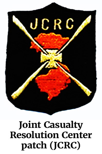 The Joint Casualty Resolution Center patch (JCRC)