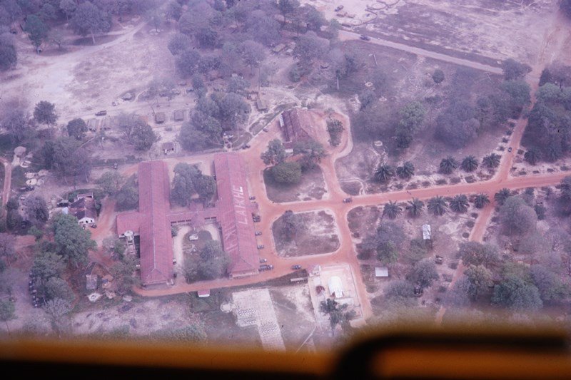 Lai Khe from the air in 1965. (photo courtesy of Jimmy j. - Vietnam 1965)
