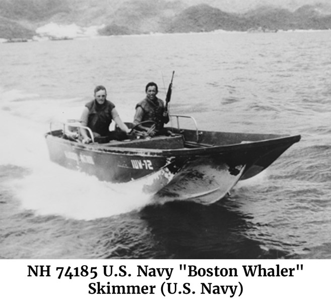 Photo of a NH 74185 U.S. Navy "Boston Whaler" Skimmer (U.S. Navy)