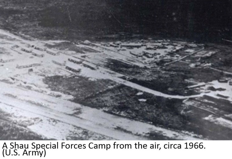 A Shau Special Forces Camp from the air, circa 1966. (U.S. Army)