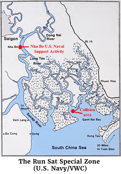 Map of The Run Sat Special Zone (U.S. Navy/VWC)