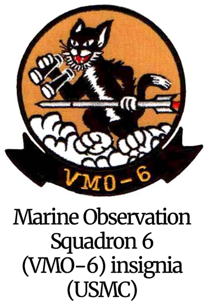 Marine Observation Squadron 6 (VMO-6) insignia (USMC)
