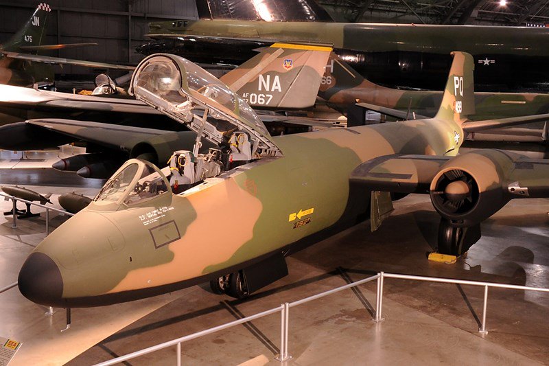 B-57 Canberra at the National Museum of the U.S. Air Force