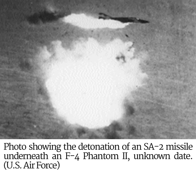 Detonation of Communist SA-2