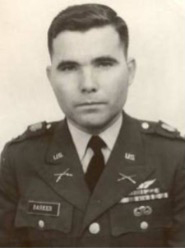 Photo of Major Jack Lamar Barker, U.S. Army.