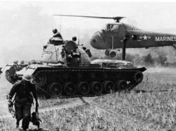 Marine Corps Helicopter Evacuates Casualties