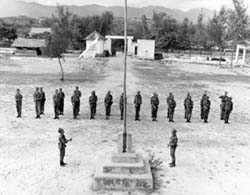 Marines and South Vietnamese Popular Forces