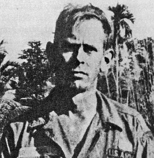 Master Sergeant Kenneth M. Roraback Photographed when a prisoner of war, unknown date. (DPAA)