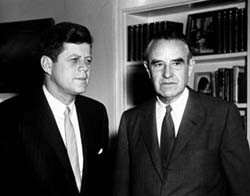 President Kennedy and Averell Harriman