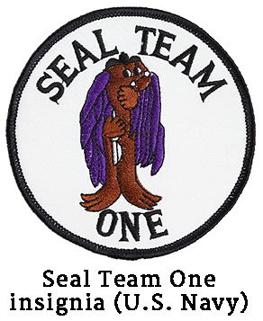 Seal Team One insignia (U.S. Navy)