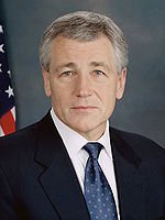 The Honorable Chuck Hagel during Memorial Day at The Wall 2012