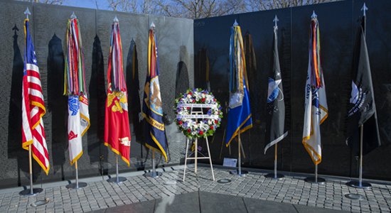 Thumbnail and link to 2024 NVWVD Wreath-Laying ceremony at The Vietnam Veterans Memorial.