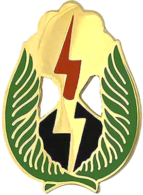 Photo of 66th Infantry Platoon Combat Tracker, 25th Infantry Division (“Tropic Lightning”) Insignia