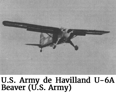 Photo of the U.S. Army de Havilland U-6A Beaver