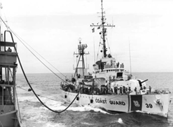 USCGC Owasco Refuelling