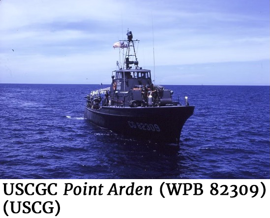 Photo of the USCGC Point Arden (WPB 82309) (USCG)