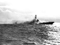 USS Oriskany Fire