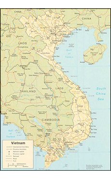 Maps Vietnam War Commemoration