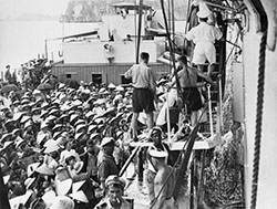 Vietnamese Refugees at the Port of Haiphong