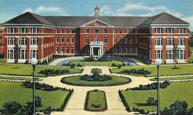 Image of Walter Reed Hospital (later named Walter Reed Army Medical Center) (U.S. Signal Corps)