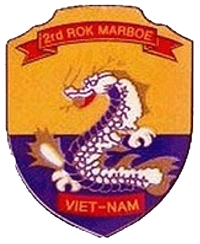 Republic of Korea 2d Marine ”Blue Dragon” Brigade patch (VWC)